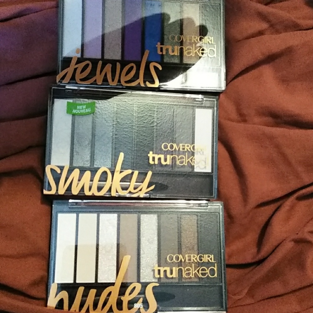 Covergirl trunaked eye shadows
